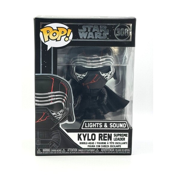 Funko POP Star Wars Kylo Ren Lights and Sound #308 - Picture 1 of 5